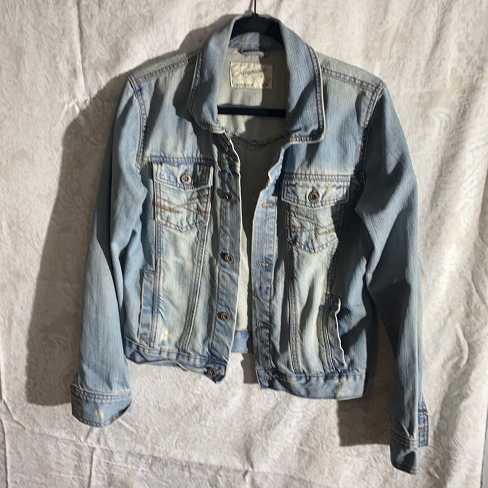 Aeropostale size large light blue Jean jack